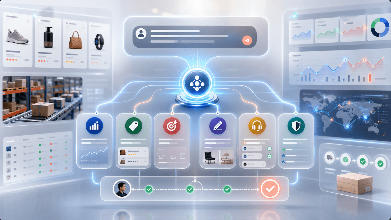 ClawTeams: Turning One Business Goal Into an Executable AI Team for E-commerce